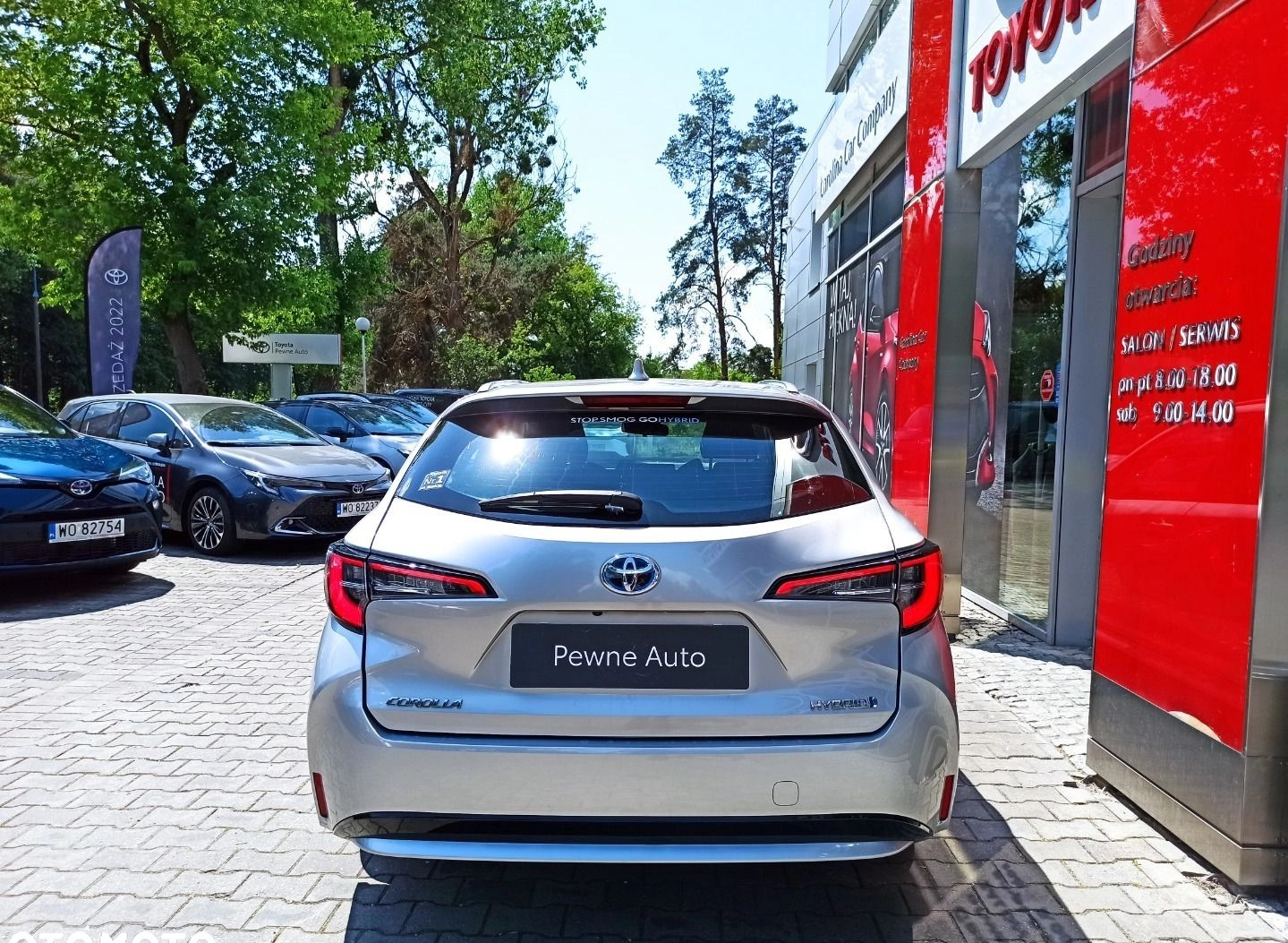 Toyota Corolla cena 108000 przebieg: 53972, rok produkcji 2021 z Sędziszów małe 232